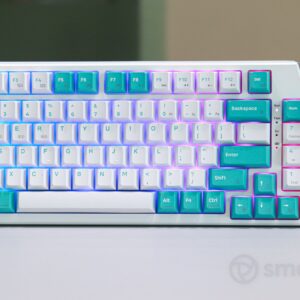 MARVO CUSTOM WIRELESS & WIRED MECHANICAL GAMING KEYBOARD LINEAR SWITCH WHITE