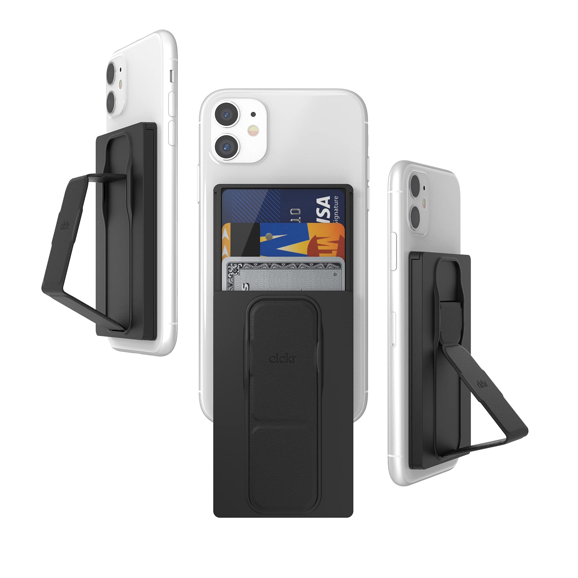 MOBILE STAND & BACK GRIP WALLET
