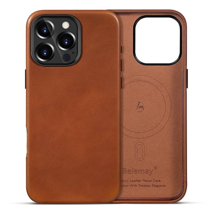 MOCOME IPHONE 16 PRO MAX LEATHER CASE