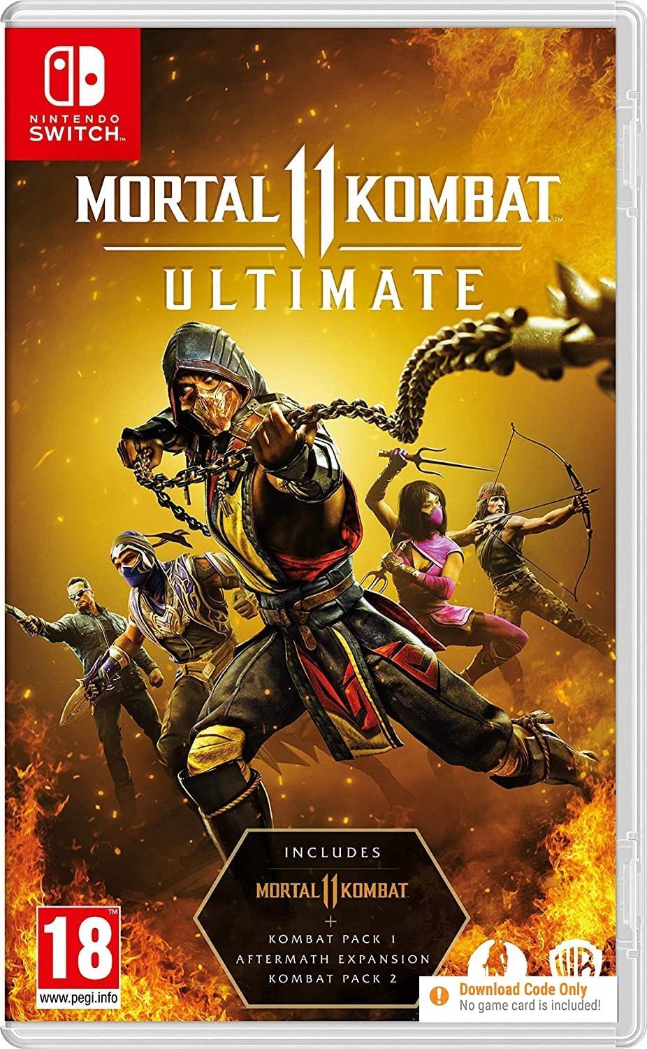 NINTENDO SWITCH MORTAL KOMBAT 11 ULTIMATE GAME