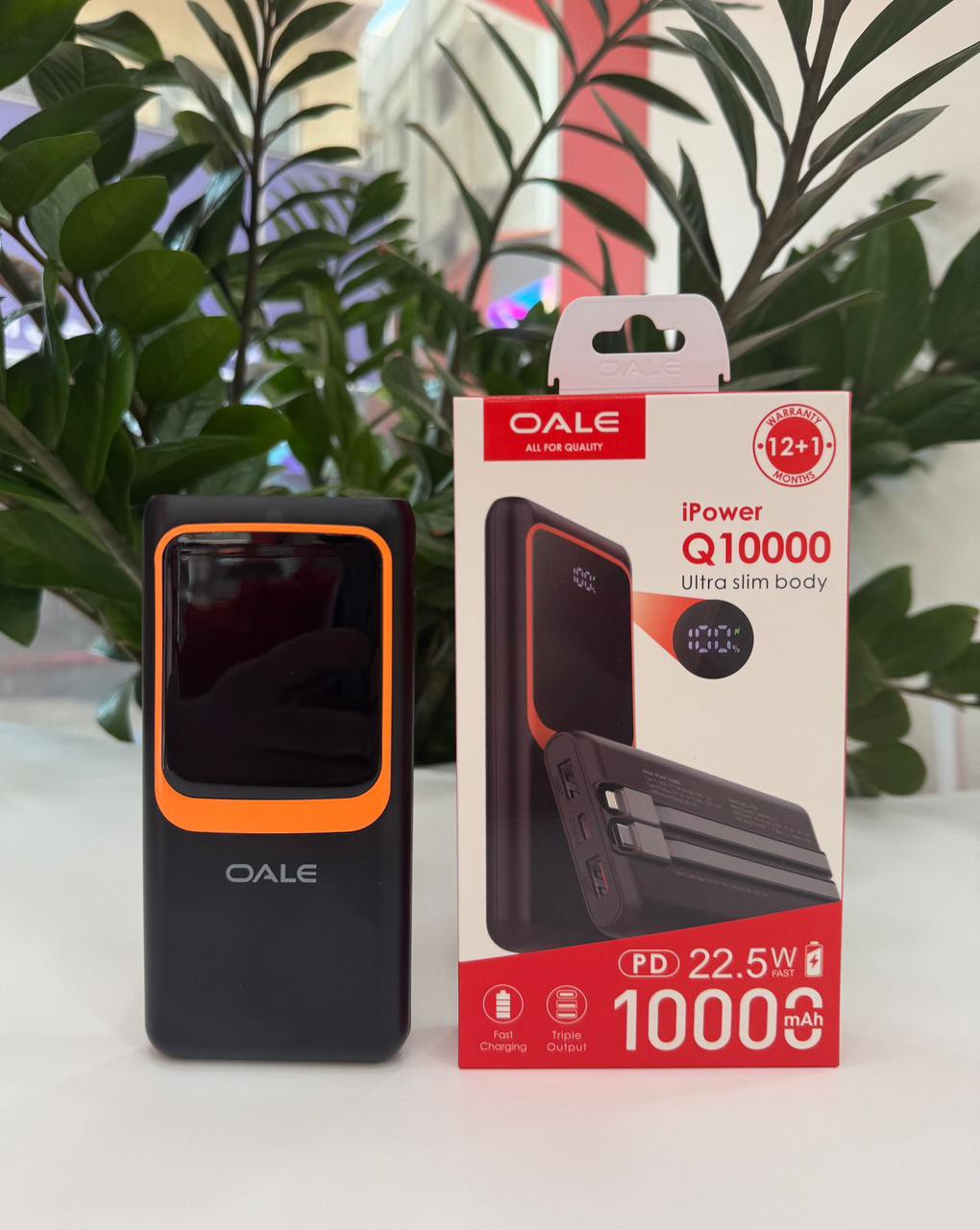 OALE iPOWER Q10000 MAH PD 22.5 POWERBANK