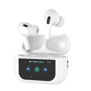 PORODO BLUE EARBUDS PRO 2 TOUCH DISPLAY ENC PB-ARP2S-WH