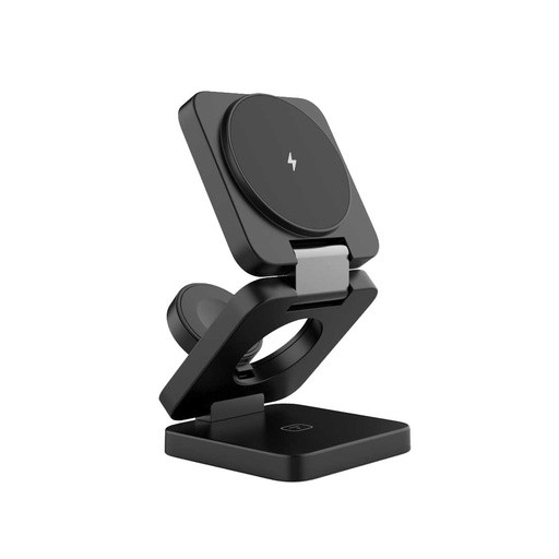 PORODO MULTI DEVICE WIRELESS CHARGER PD-3N1MWFC-BK