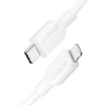 ANKER USB C TO LIGHTNING CABLE 3FT WHITE A81B5H21194644035501