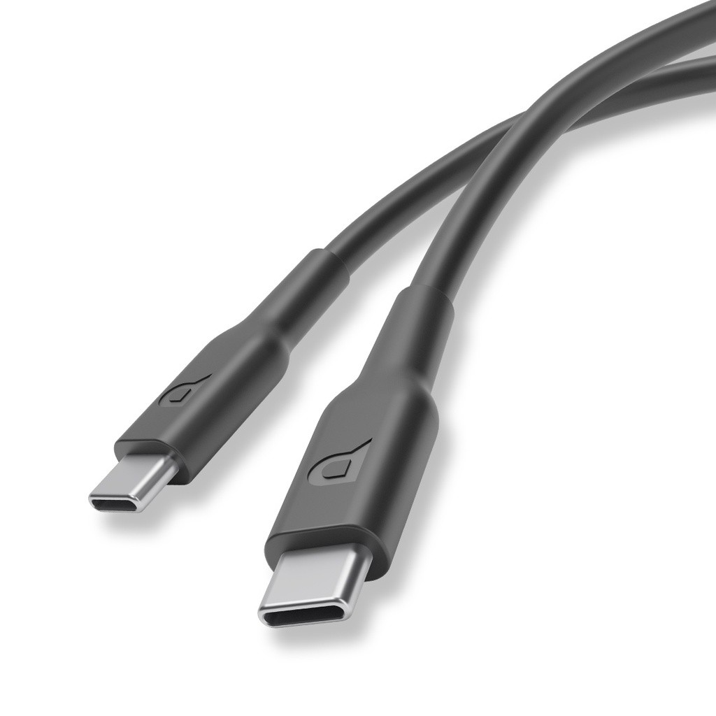 POWEROLOGY USB C TO USB C DATA & CHARGE CABLE PD 100W 2M BLACK PCCPD2BK