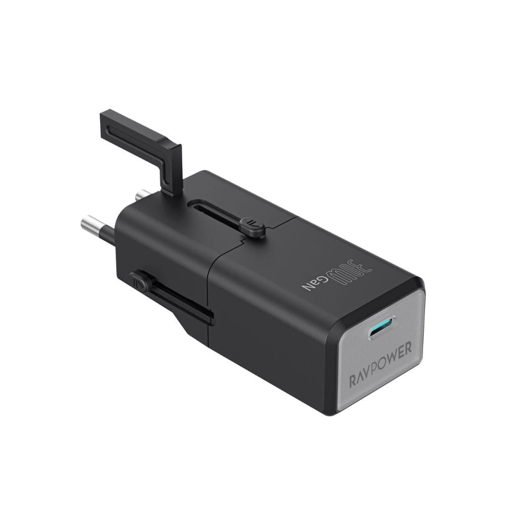 RAVPOWER NANO 30W UNIVERSAL ADAPTER FOR 190 COUNTRIES RP-PC1060