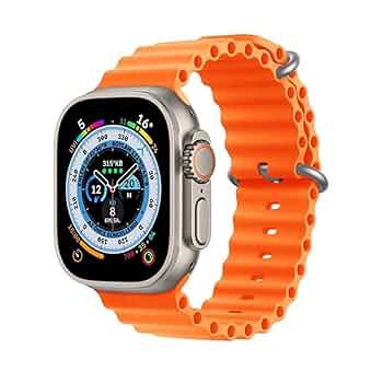 RIVERSONG MOTIVE 5T TITANIUM+ORANGE STRAP SMARTWATCH SW506