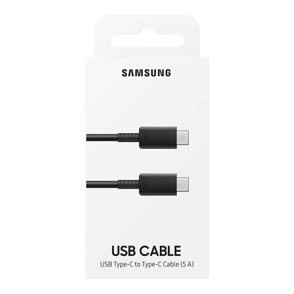 SAMSUNG USB CABLE USB-C TO USB-C 5A 1M EP-DG975BBEGWW