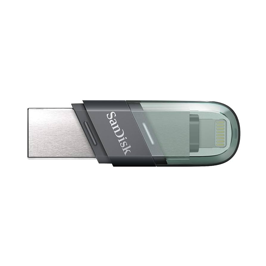 SANDISK IXPAND FLASH DRIVE FLIP 128GB SDIX90N-128G-GN6NE