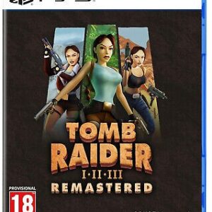 SONY PS5 TOMB RIDER I-II-III REMASTERED GAMING CD