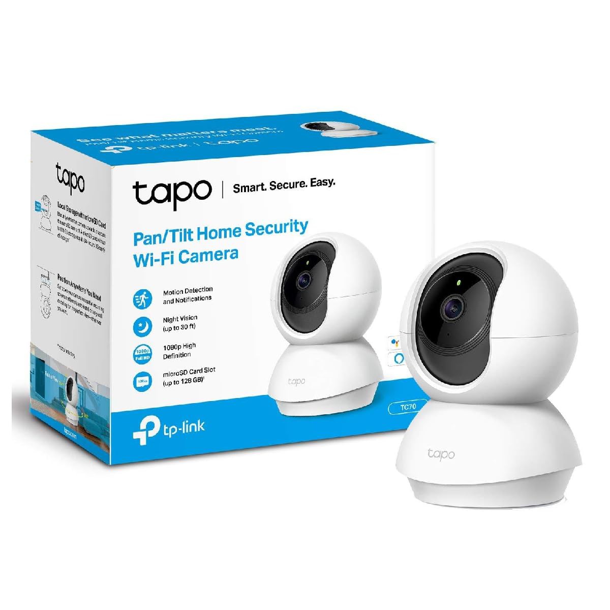 TP-LINK TAPO 1080P FULL HD WIFI CAMERA TC70