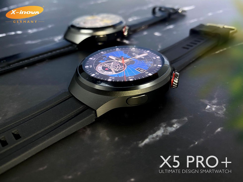 X-INOVA X5 PRO ULTIMATE DESIGN SMART WATCH BLACK