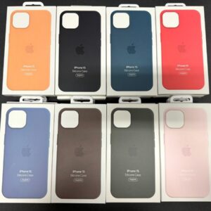 APPLE IPHONE 15 PRO SILICON CASE MIX COLOR OEM