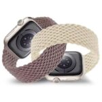 APPLE WATCH CARBON NYLON BRAIDED STRAP 38-40-41MM MIX COLOR