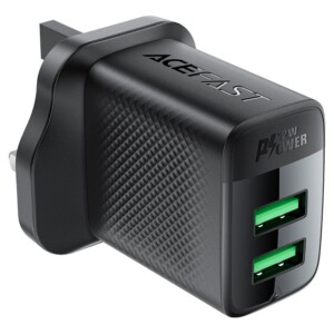 ACEFAST 12W USB A + USB A DUAL PORT CHARGER A87