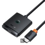 BASEUS AIRJOY SERIES 2 IN 1 BIDIRECTIONAL HDMI SWITCH WITH 1M CABLE B01331105111-01