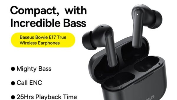 BASEUS BOWIE E17 TWS EARPHONE BLACK A00072200113-Z1