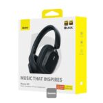 BASEUS BOWIE H1i NOISE CANCELLATION WIRELESS HEADPHONE A00050402113-00 BLACK