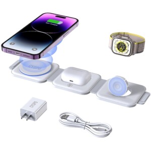 3 IN 1 MAGNETIC WIRELESS CHARGER