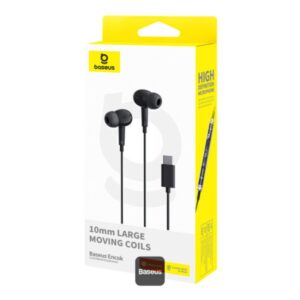 BASEUS ENOCK C18 TYPE C WIRED EARPHONES NGCR030102