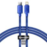 BASEUS FAST CHARGING DATA TYPE C TO IP 20W 1.2M CAJY000203 BLUE