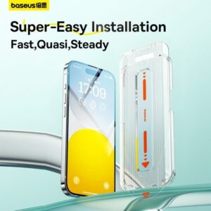 BASEUS IP 16 PRO TEMPERED GLASS SCREEN PROTECTOR P60057506203-00