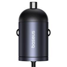 BASEUS TINY STAR MINI CAR CHARGER TYPE C+L 30W C00035001121-01