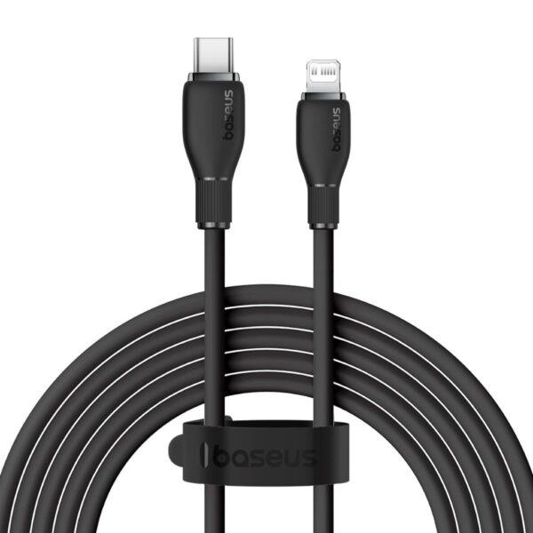 BASEUS USB TO IP 1.2M BLACK FAST CHARGING CABLE P10355700111-B1