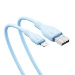 BASEUS USB TO IP 1.2M FAST CHARGING CABLE BLUE P10355700311-B1