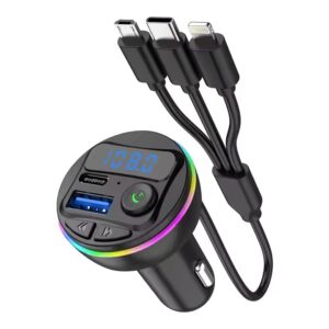 CAR MP3 PLAYER ATMOSPHERE LIGHTNING TYPE C + USB G46