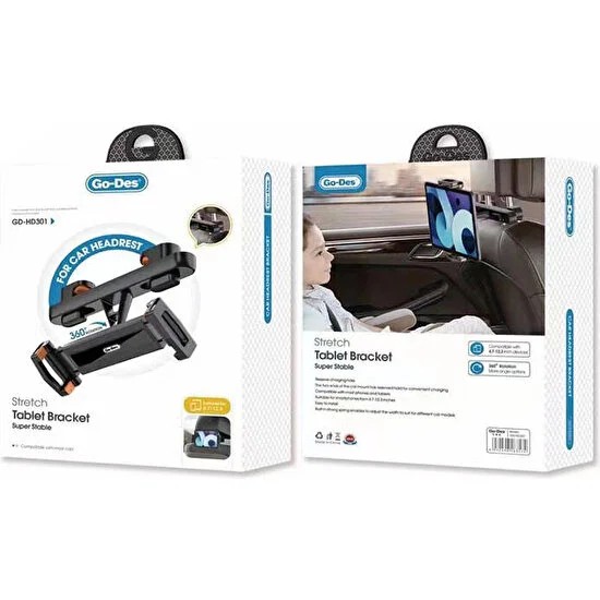GODES STRETCH TABLET BRACKET SUPER STABLE GD-HD301
