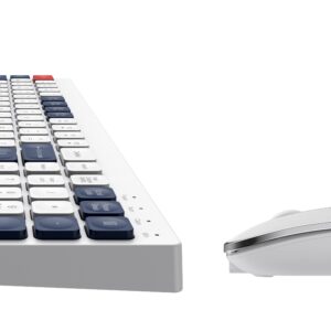 HAVIT DUAL MODE WIRELESS KEYBOARD & MOUSE HVKB-KB830WB-WH