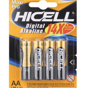 HICELL ALKALINE BATTERY MAXI PRO AAA LR03 1.5V