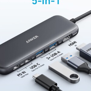 ANKER 332 USB C HUB 5 IN 1 A8355H11