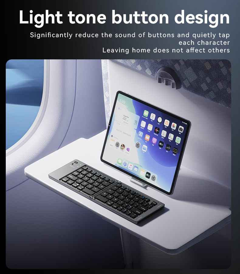YESIDO FOLDABLE KEYBOARD KB27 - Image 3