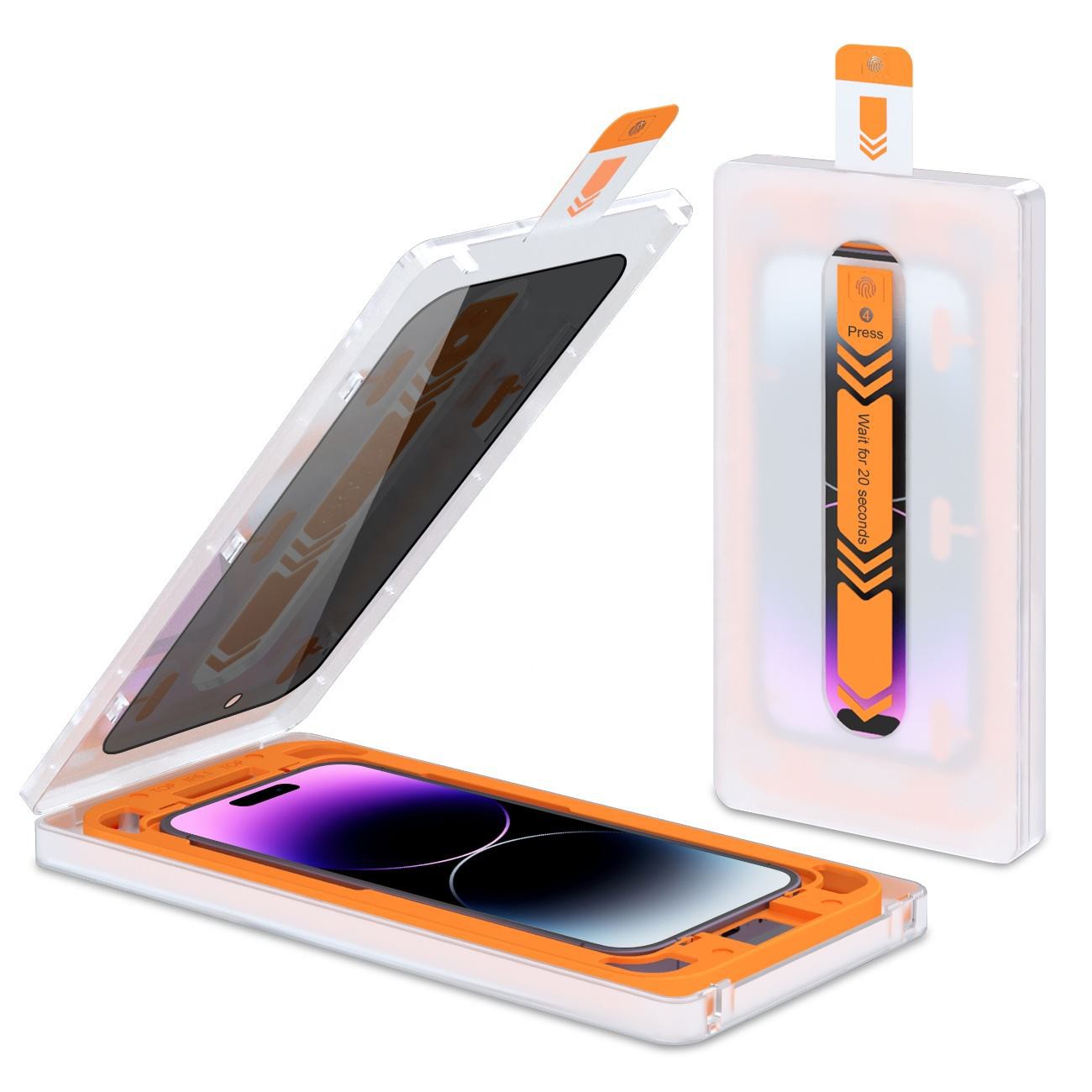 IPHONE 11 PRIVACY SCREEN PROTECTOR MAGIC GLASS BOX