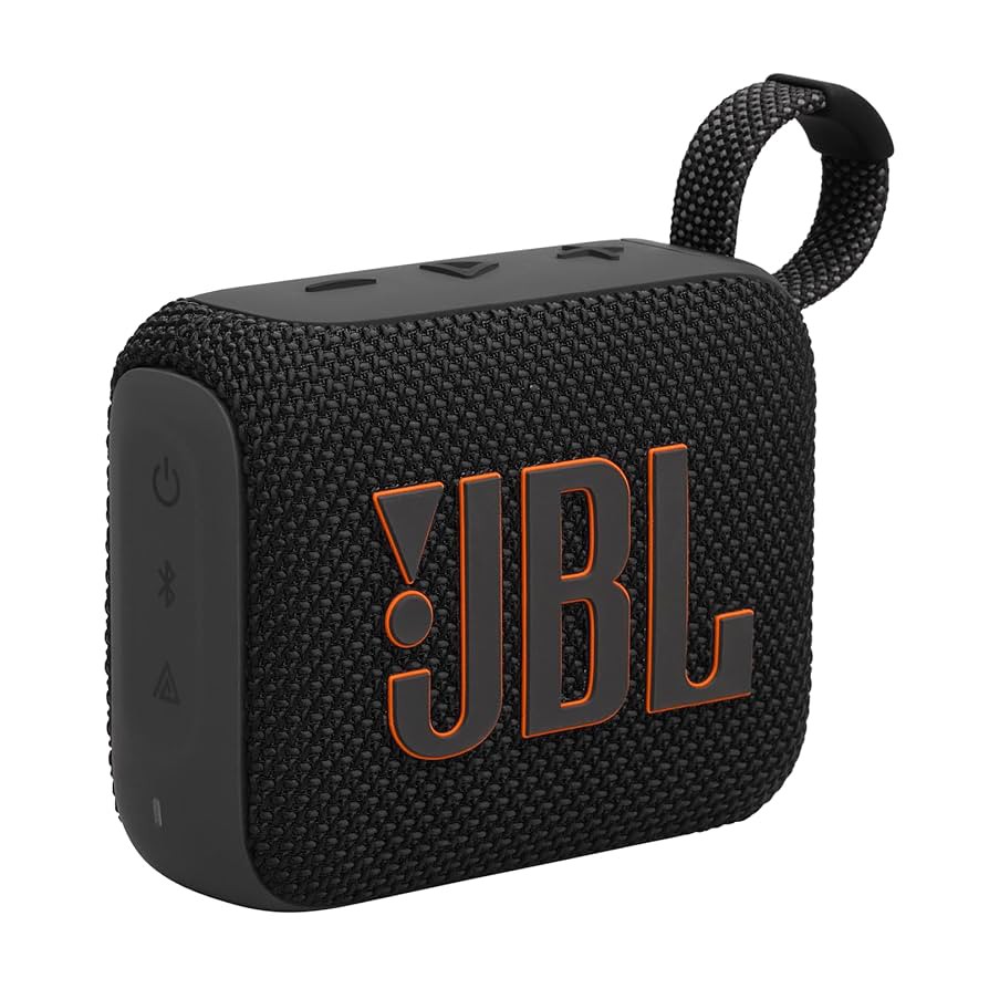 JBL GO4 PORTABLE WIRELESS SPEAKER BLACK