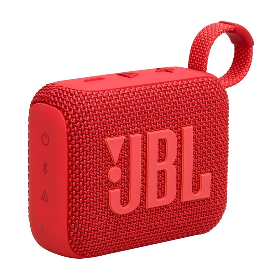 JBL GO4 PORTABLE WIRELESS SPEAKER RED