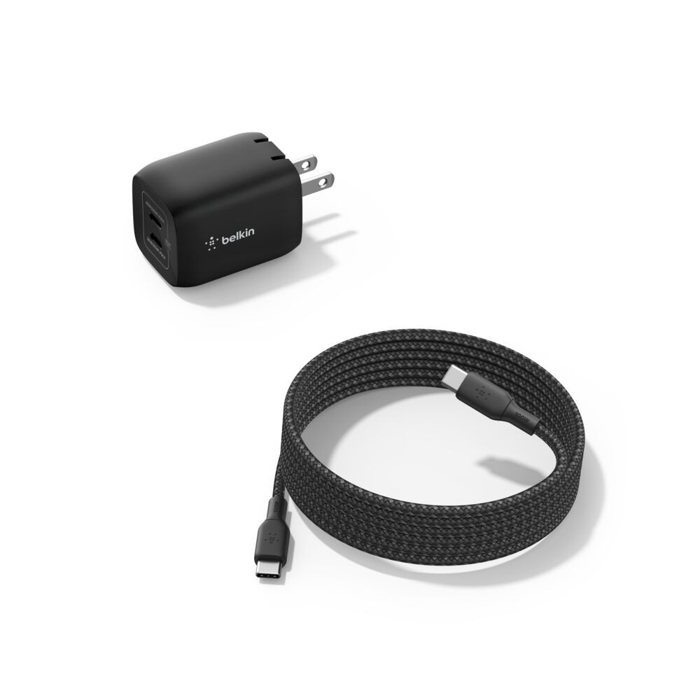 LAPWINGS 25W GAN USB C POWER KIT TYPE C TO TYPE C CABLE 1M BLACK JT-G0525C2