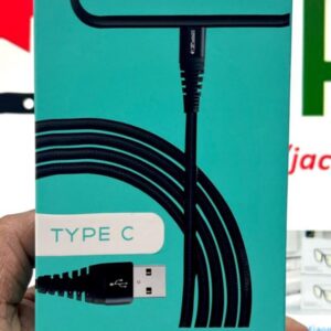 LAPWINGS TYPE C TO TYPE C CABLE NYLON BRAIDED 1.2M BLACK WCC12