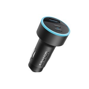 ANKER 67W POWERFUL TRIPLE-PORT CAR CHARGER BLACK A2736H11
