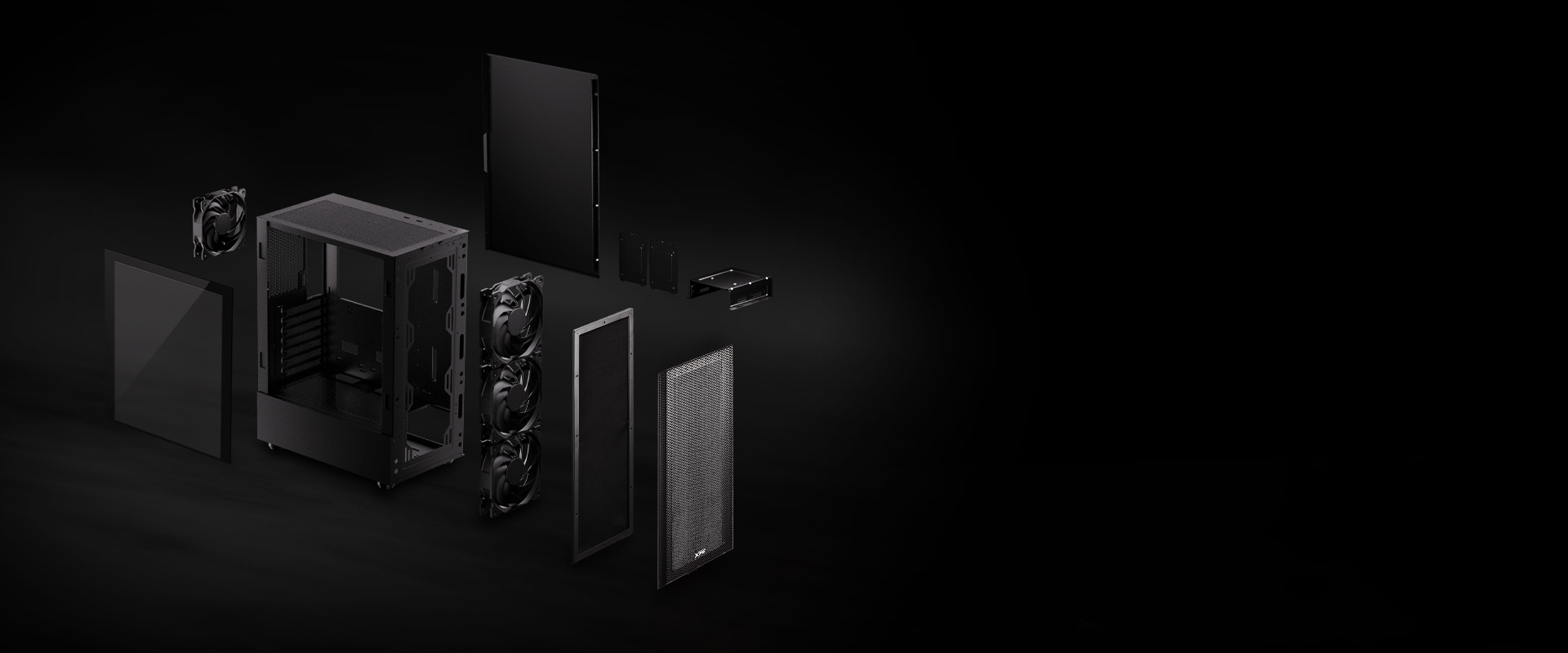 XPG VALOR MESH COMPACT MID TOWER CASE - Image 2