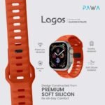 PAWA LAGOS ULTRA ORANGE WATCH STRAP 45 & 49MM PW-WLLS49IW-ULOR