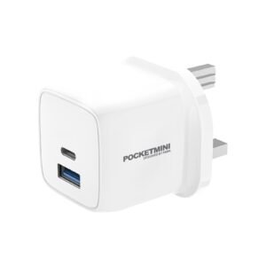 PAWA POCKETMINI TRAVEL CHARGER PD20W WHITE PW-PM120UK-WH