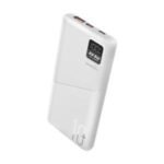 PORODO 10000MAH QUICK CHARGE POWER BANK WHITE PB-PBFCH053-WH