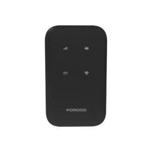 PORODO 4G LTE WIFI 6 POCKET ROUTER BLACK PD-LFST132-BK