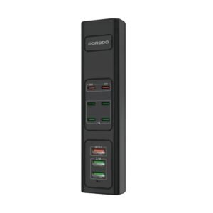 PORODO 85W MULTI-PORT USB CHARGING HUB PD-FWCH031-BK