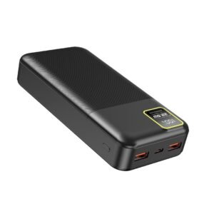 PORODO BLUE 20000MAH QUICK CHARGE POWER BANK BLACK PB054