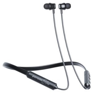 PORODO BLUETOOTH ENC NECKBAND BLACK PB-NKBIE-BK