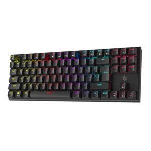 PORODO GAMING TKL MECHANICAL KEYBOARD RED SWITCH PDX222-BK